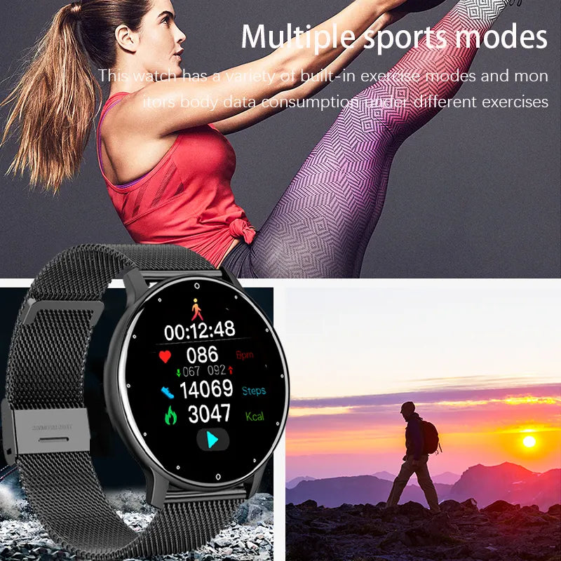 IGE 2023 Men And Women Smart watch  waterproof Bluetooth For Android iOS